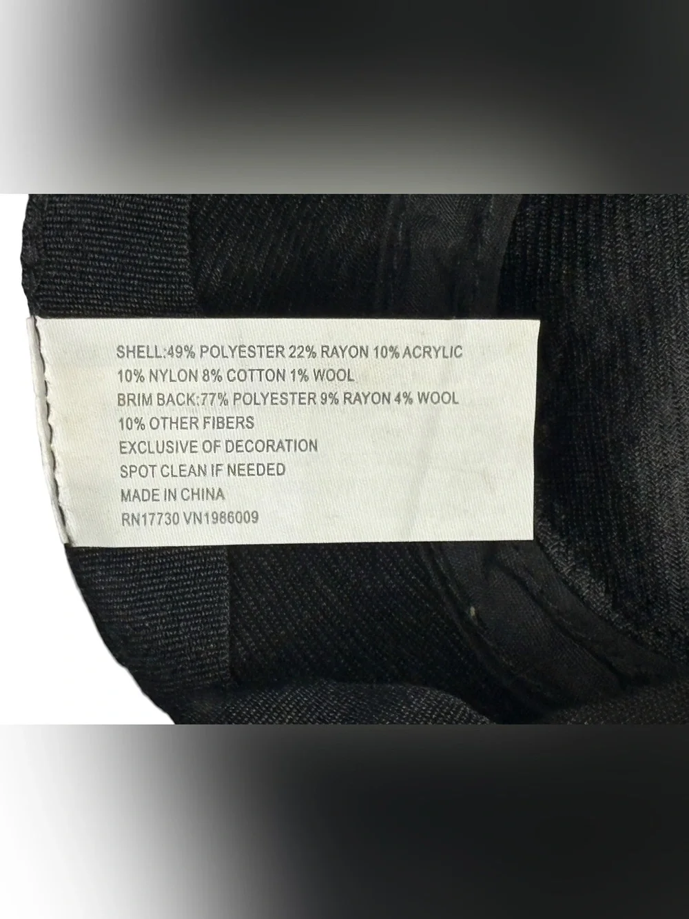 Kids Gray Herringbone Fedora Hat